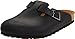 Birkenstock Boston Classic  Arch Clog,Black Oiled Leather,42 M EU