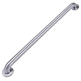 AmazonBasics Bathroom Handicap Safety Grab Bar, 48 Inch Length, 1.5 Inch Diameter