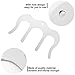 AMOCHY 3 Pieces Metal Music Book Clips Page Holder Sheet Music Page Holders for Pianos Musicians Sheet Music Stands Cookbook Reading (Silvery)