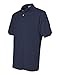 Jerzees Adult Jersey Polo with SpotShield, Navy, XL