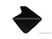 Rally Armor MF12-BAS-RD Basic Black, Red Mud Flap with Logo (Universal Fitment (no Hardware)) primary