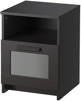 Amazon Com Ikea Nightstand Black 34214 14214 1210 Furniture Decor
