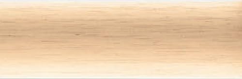 Amazon Com Graber 2 Inch Round Smooth Wood Curtain Rod 96 Inch