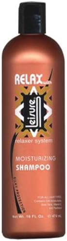 Relax with Leisure Silk Pro Moisturizing Shampoo 16 oz. (Pack of 6)