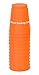 Trademark Innovations Quick Stack Cups - Speed Training Sports Stacking Cups with Carry Bag - Set of 12 (Orange)