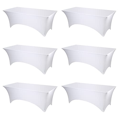 BRILLMAX White Spandex Table Covers
