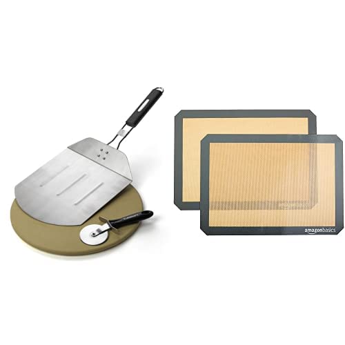 Cuisinart CPS445, 3Piece Pizza Grilling Set, Stainless Steel & Amazon