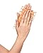 Sally Hansen Hair Remover Wax Kit for Face, Brows, and Bikini, 34 Count (17 Double Sided Strips), Pack Of 1