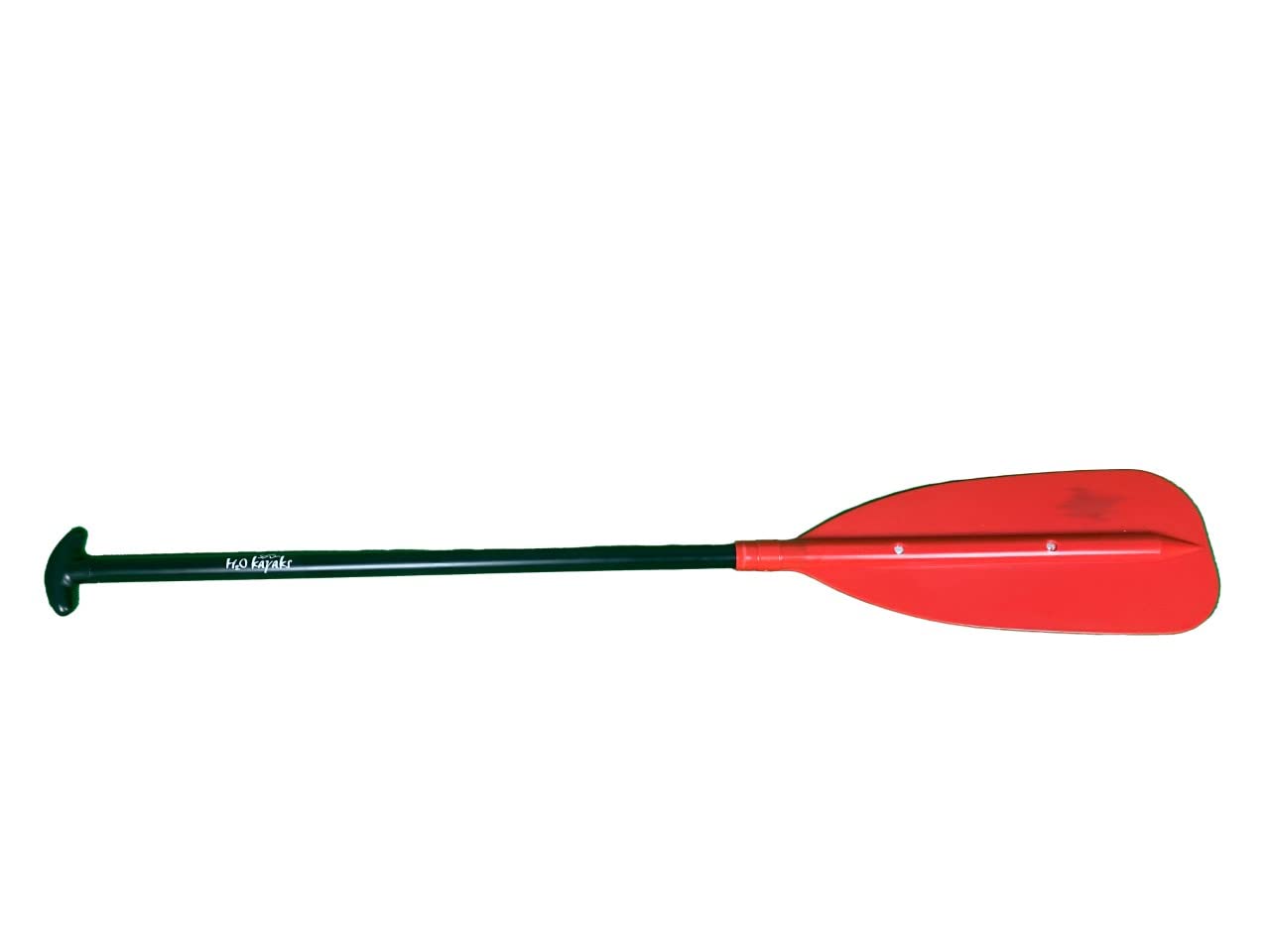 Red H2o Club Heavy Duty T Handle Canoe Paddle 140 cm 870 gram