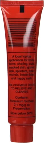 Lucas Papaw Ointment 25g - Soothing Lip and Skin Healing Balm with Fresh Fermented Carica Papaya, Natural Ingredients, Suitable for All Skin Types - Made in Australia