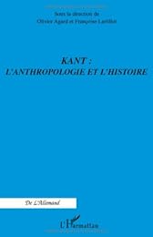 Kant, l'anthropologie et l'histoire