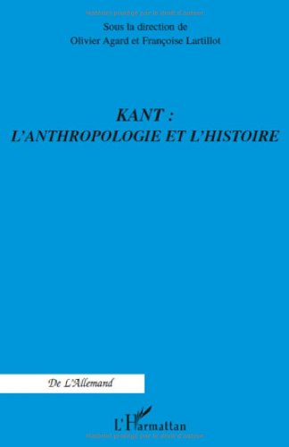 Kant, l'anthropologie et l'histoire