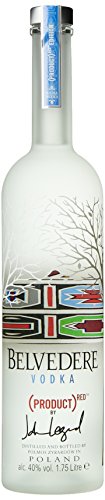Belvedere Vodka RED Limited Edition by Esther Mahlangu (1 x 1.75 l)