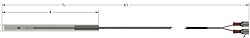 Vulcan Hart 353589-1 Replacement Temperature Probe