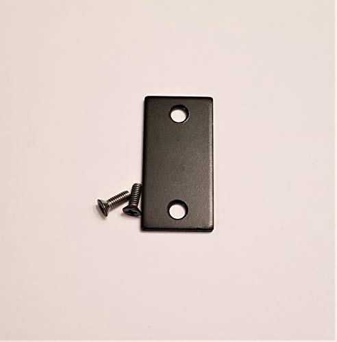 Door Strike Filler Plate | Cylindrical Lock Prep | Mortise Filler | Strike Plate Replacement Hardware | Tuff Strike (Oil Rubbed Bronze)