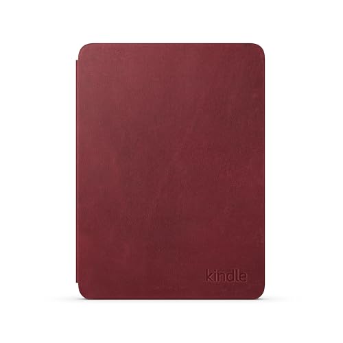 Photo 1 of All-new Amazon Kindle Paperwhite and Kindle Colorsoft Signature Edition Case, Lightweight and Foldable Protective Cover - Premium Leather