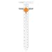 Fiskars 132050-1001 Measuring Gauge, Orange primary