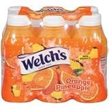 Welch's Single Serve Orange Pineapple Juice, 6pk(Case of 2)