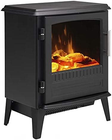 Dimplex BAR20 Bari Electric Stove 2kw Optiflame Effect Black