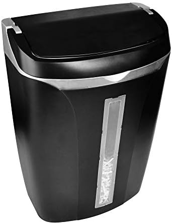 Zoomyo Automatic Paper Shredder Paper CDs DVDs and Credit Cards Particle Cut Auto Feed Reverse Function
