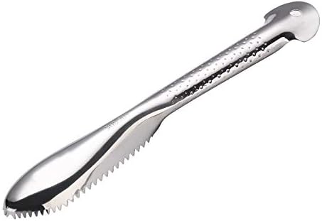 MollyZillah Stainless Steel Fish Scaler for Scale Cleaning,A Good Scale Removing Kitchen Gadgets Accessories Tools Kit