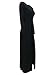 Womens Sexy High Front Split Long Sleeve Crewneck Clubwear Party Maxi Dress Tops
