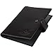 RFID Blocking Genuine Leather Passport Holder Cover Case and Travel Wallet for Men and Women - Black