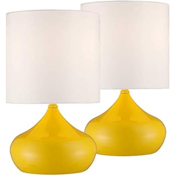 Mid Century Modern Accent Lamps 14 3/4