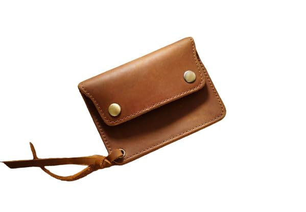 牛革 ミドルトラッカーウォレット (ナチュラルブラウン)商品画像