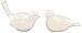 Lenox French Perle White Bird Salt and Pepper Set -