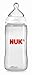 NUK Perfect Fit Baby Bottle, Clear, 10oz 3pk