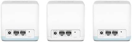 Halo H1200G (3-pack) - WiFi Mesh AC1200 Gigabit Dual Band, cobertura até 320 m², Roaming Inteligente, 1,2 Gbps, 6 portas Gigabit, Controlo de Aplicações
