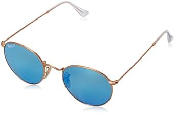 Ray-Ban Men's ORB3447 112/4L50 Polarized Round Sunglasses