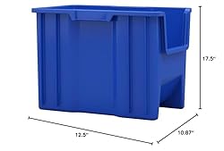 Akro-Mils 13014 Stak-N-Store Heavy Duty Stackable