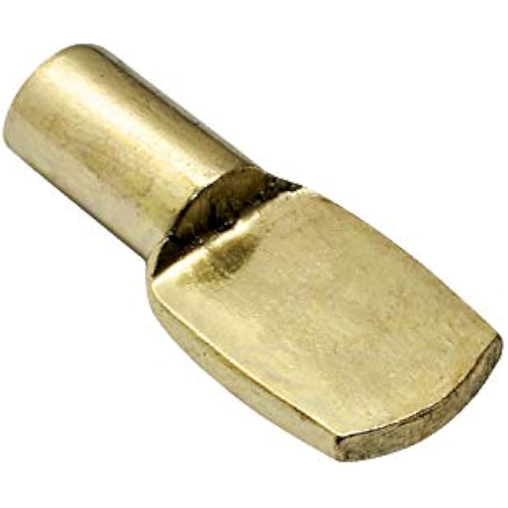 Pegs & Pins 100 Pack Hardware Heavy Duty 1/4" Shelf Support Pins/Pegs, Flat Home eBay