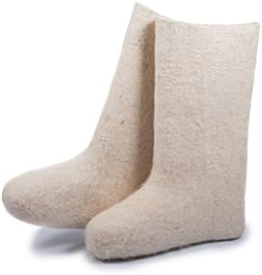 Russian Winter Boots (Valenki) – White – Barefoot