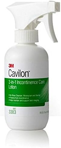 3M Healthcare Cavilon 3-in-1 Incontinence Care Lotion 8Oz, pH-balanced, No-rinse (Bottle of 8 Ounces) by 3M Healthcare Corp