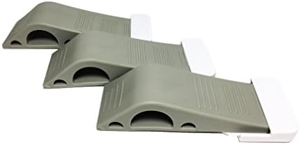 SL Decor Door Stop,Tall Rubber Wedge - Modern Design, Door Stopper with Free Bonus Holders, Door Stop Works on All Floor Surfaces, Premium Rubber Door Stop - Set of 3