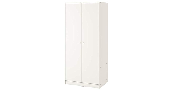Amazon Com Ikea Kleppstad Wardrobe With 2 Doors White 304 372 36 Kitchen Dining