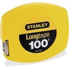 Tape Measure, 100' Long, 5-7/8"x6-7/8"x3/4", Yellow BOS34106 --P#EWT43 65234R3FA432380