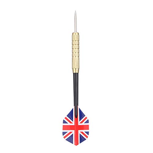 NuLink 12 Pcs Tip Darts, National Flag Flights (4 Styles), Stainless Steel Needle Tip Dart with Extra 3 PVC Dart Rods - Thumbnail 4