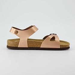 CUSHIONAIRE Women's Lauri Cork footbed Sandal with