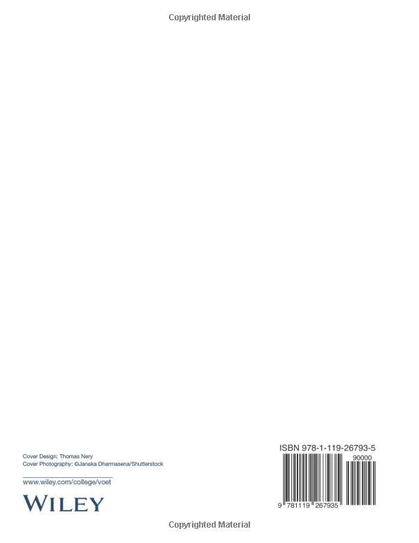 Fundamentals of Biochemistry, Student Companion: Life at the Molecular Level