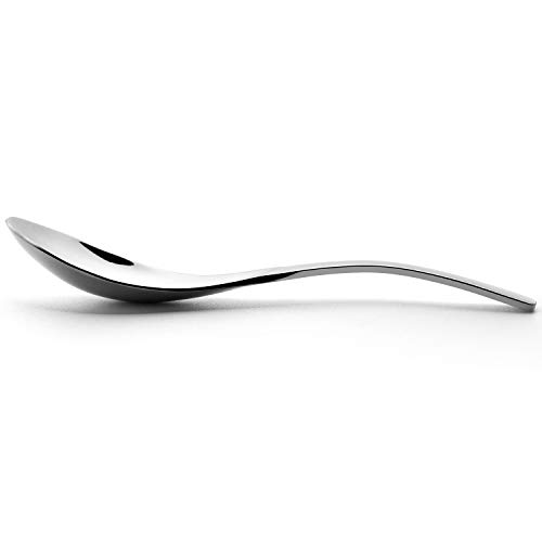 AmoVee Wholesale Stainless Steel Soup Spoons Table Spoons, Set of 4