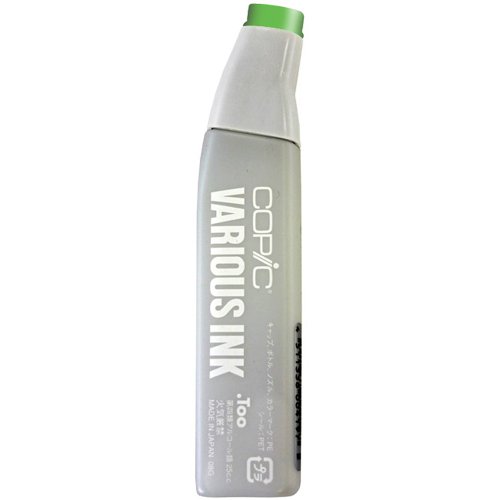 Copic Sketch Marker Ink Refills, YG17, Grass Green