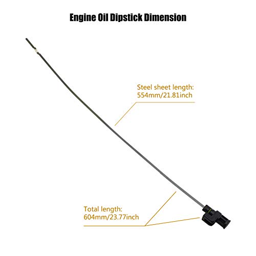 Engine Oil Dipstick, 31086JA00A， Oil Level Indicator for Altima Maxima