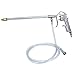Stark USA Air Engine Cleaning Gun With 6ft Hose - Silver, Sprays Kerosene, Soap & Other Solvents Under High Pressure
