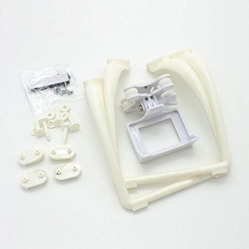 Liobaba RC Drone Legs Landing Gear Action Gimbal Mount Camera Holder Drone Spare Parts SYMA X8SW X8SC X8PRO Aircraft Accessories White