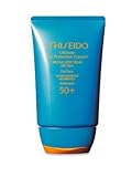 Shiseido Ultimate Sun Protection Cream N' Broad Spectrum SPF 50 for Face for Unisex, 2.1 Ounce