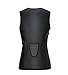 TUOYR Youth Padded Compression Shirt Vest Rib Chest Protector Football Baseball